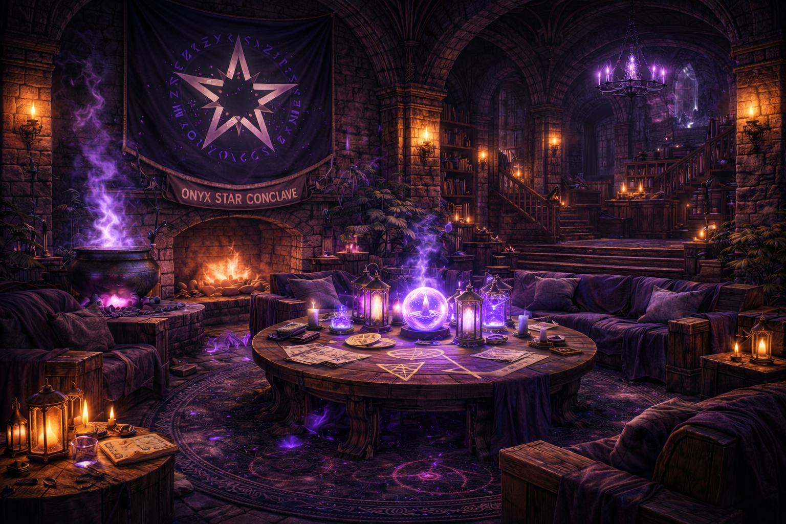 Onyx Star Conclave room