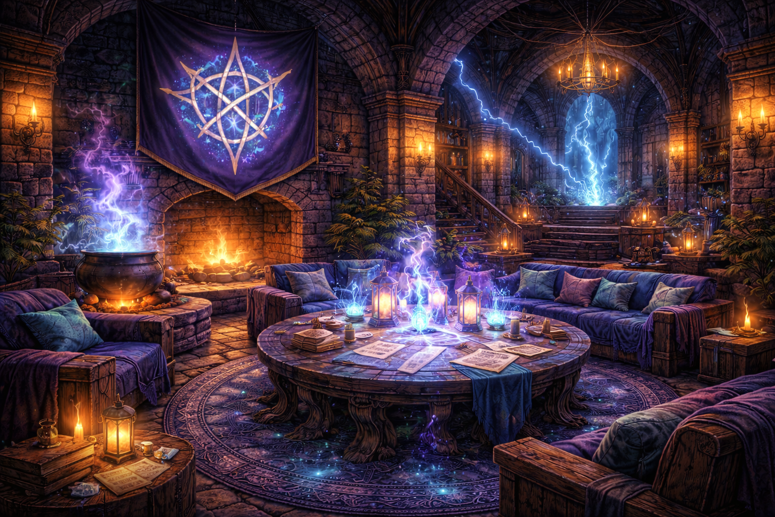 Stormlace Circle room